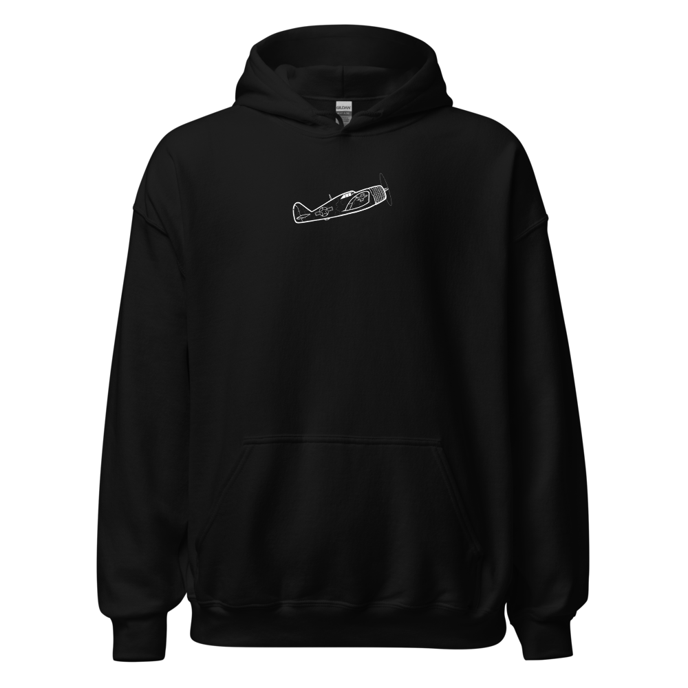 P-47B Thunderbolt Fighter Hoodie Sweatshirt 