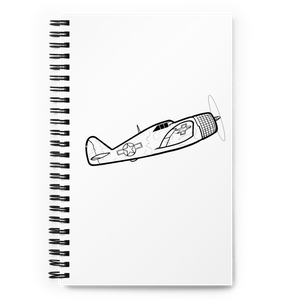 P-47B Thunderbolt Fighter Notebook