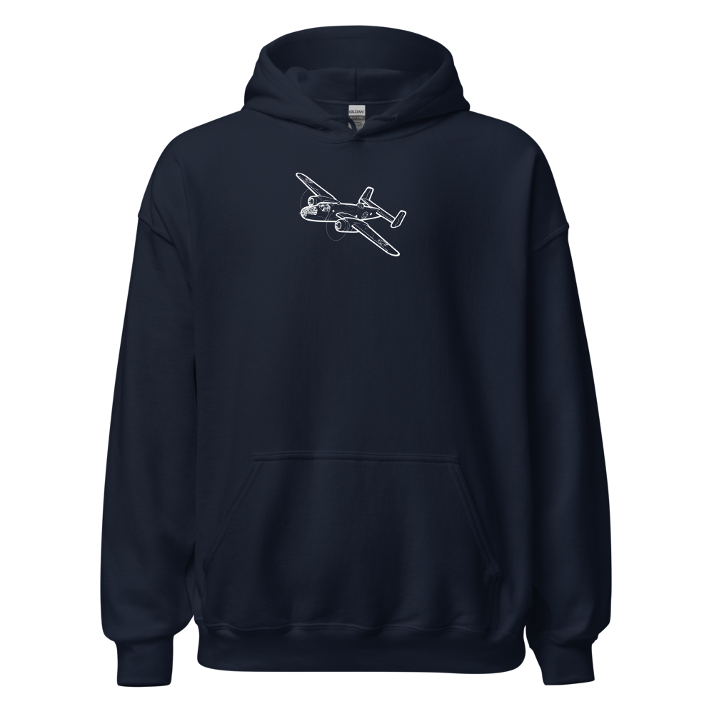 B-25 Mitchell Bomber Hoodie Sweatshirt 
