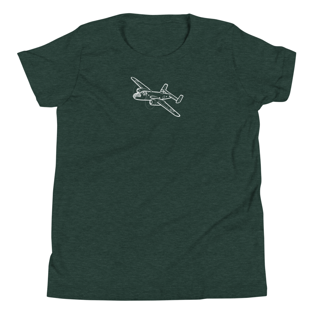B-25 Mitchell Bomber Youth T-Shirt 