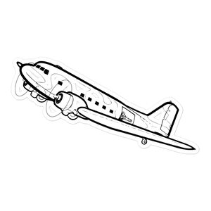Douglas AC-47 'Spooky' Gunship Sticker