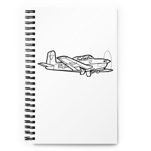 Beechcraft T-34 Mentor Trainer Notebook