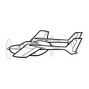 Cessna O-2 Skymaster - Air Force Legend Sticker