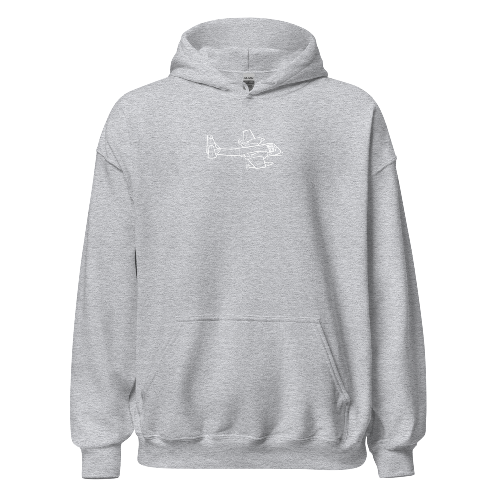 Grumman OV-1 Mohawk Reconnaissance Hoodie Sweatshirt 