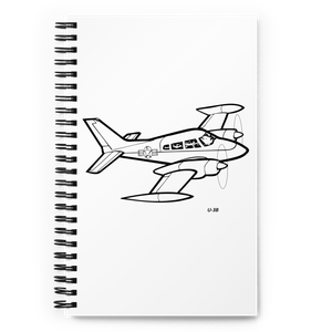 Cessna U-3B Blue Canoe Notebook