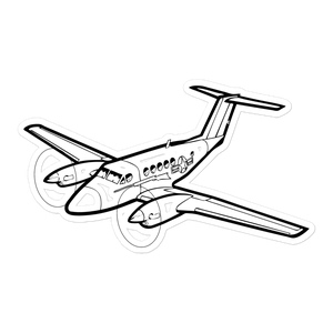Beechcraft C-12 Huron Sticker