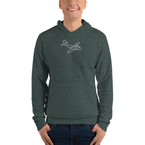 Caribou: Army Aviation's STOL Champion Bella + Canvas Hoodie