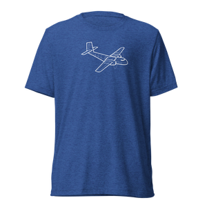 Caribou: Army Aviation's STOL Champion Tri-blend T-Shirt
