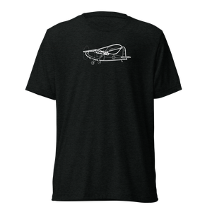 Stinson L-5 Sentinel Warbird Tri-blend T-Shirt