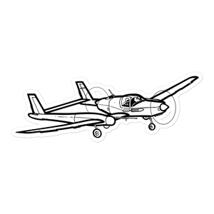 Riley Aeronautics RU-38B Spy Plane Sticker