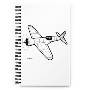 Hughes H-1 Aviation Icon Notebook