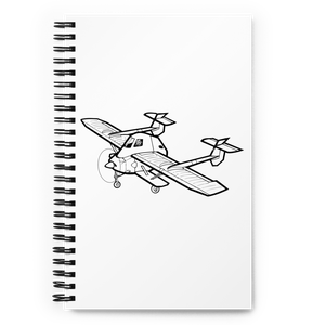 Mysterious Agricultural Aviator Notebook