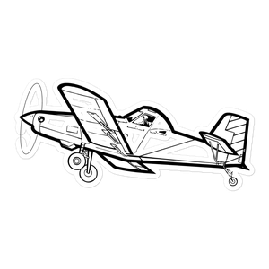 Air Tractor AT-402 Agricultural Workhorse 2 Sticker