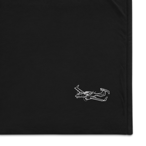 Centaur OPA Hybrid Marvel Port Authority Embroidered Premium Sherpa Blanket