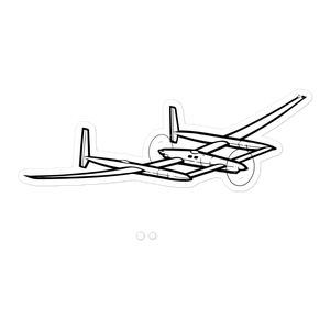 Voyager Global Flight Pioneer Sticker