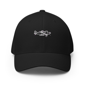 Piper PA-25 Pawnee Workhorse Flexfit Hat