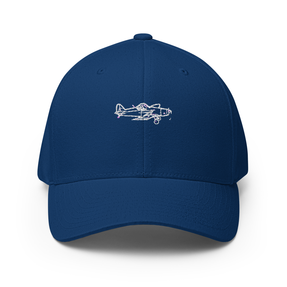 Piper PA-25 Pawnee Workhorse Flexfit Hat 