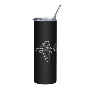 Martin RB-57 High-Altitude Recon  Stainless Steel Tumbler