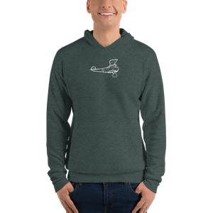 Fokker Dr.I Triplane Legend Bella + Canvas Hoodie