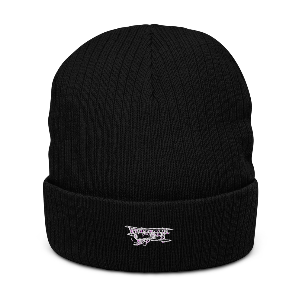Avro 504: WWI Aviation Icon 2 Atlantis Recycled Cuffed Beanie 