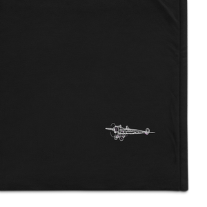 Fokker E.I Fighter Pioneer Port Authority Embroidered Premium Sherpa Blanket