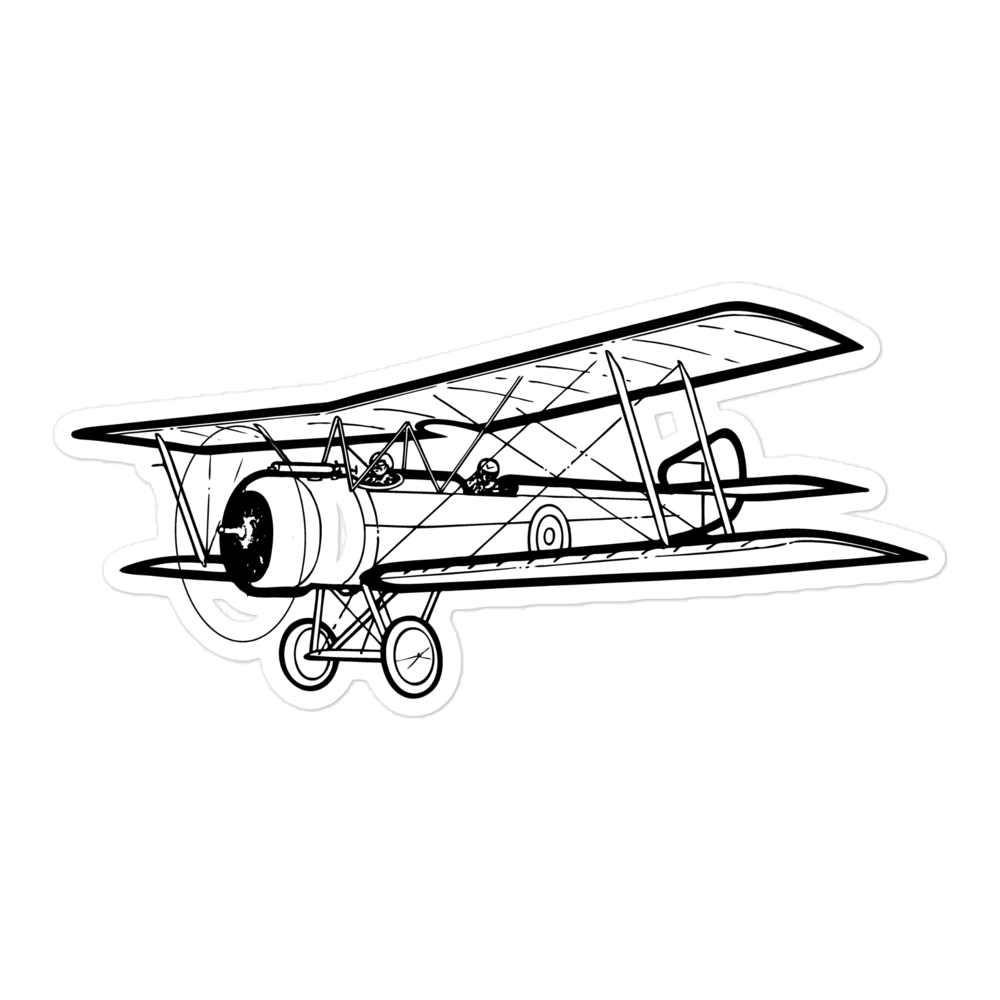 Sopwith 1½ Strutter Pioneer 2 Sticker - Sopwith Aviation Company at ...