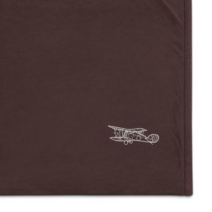 Sopwith Snipe - WWI Air Superiority Port Authority Embroidered Premium Sherpa Blanket