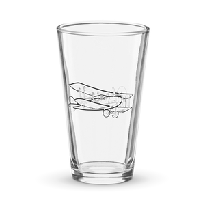 LVG C. VI Reconnaissance Bomber  Shaker Pint Glass