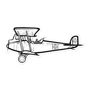Rumpler C.V Reconnaissance Biplane Sticker