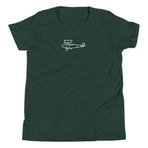 Rumpler C.V Reconnaissance Biplane Youth T-Shirt