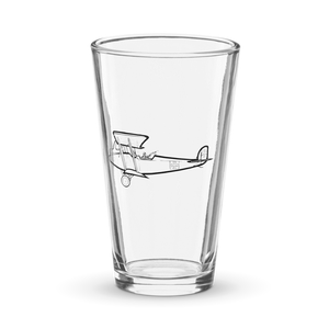 Rumpler C.V Reconnaissance Biplane  Shaker Pint Glass