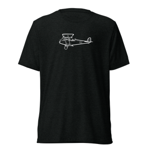 Rumpler C.V Reconnaissance Biplane Tri-blend T-Shirt