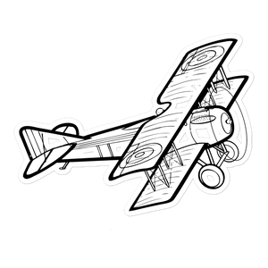 SPAD - WWI Aerial Legend Sticker