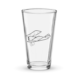 Sopwith Pup - WWI Fighter  Shaker Pint Glass