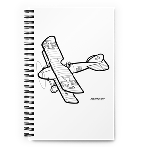 Albatros D.V German Ace Notebook