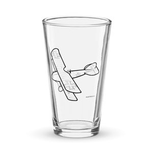 Albatros D.V German Ace  Shaker Pint Glass