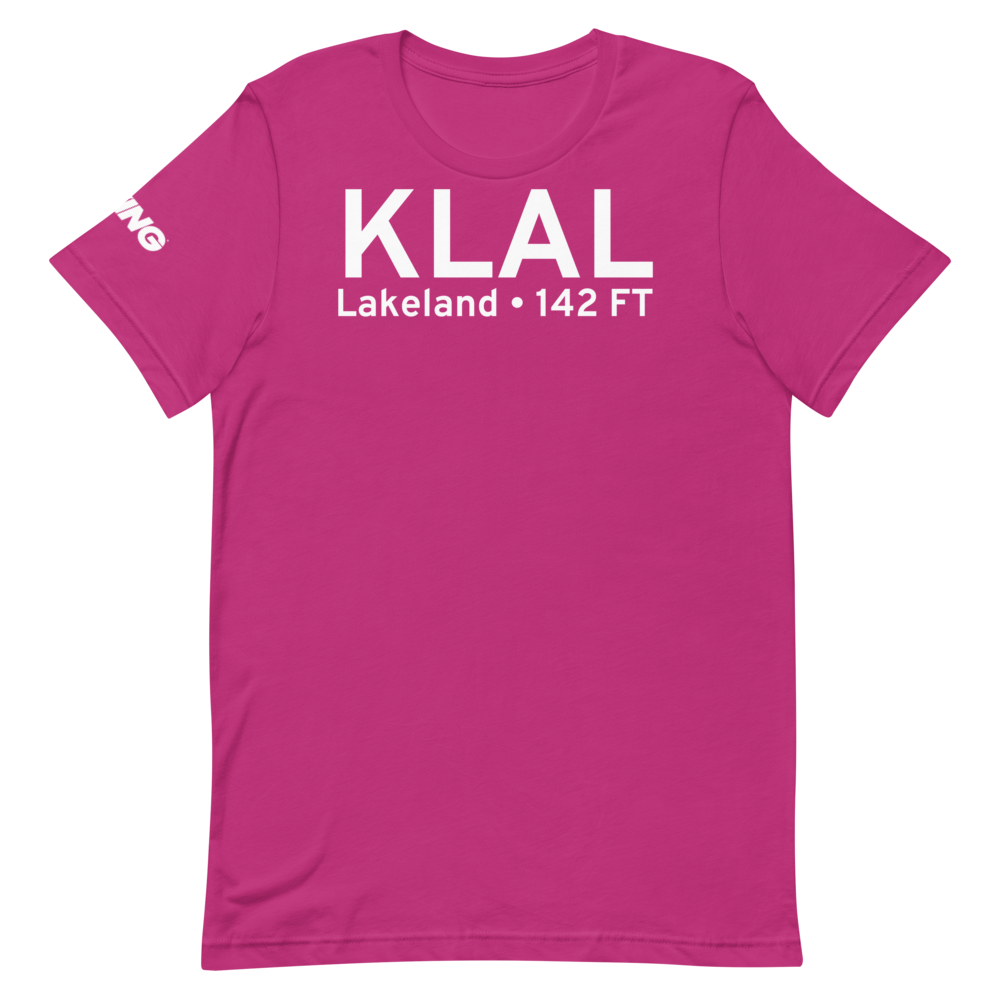 Lakeland Linder International Airport (KLAL) ICAO T-Shirt 