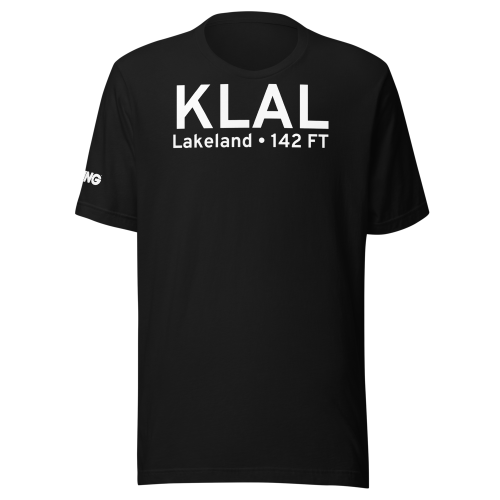 Lakeland Linder International Airport (KLAL) ICAO T-Shirt 