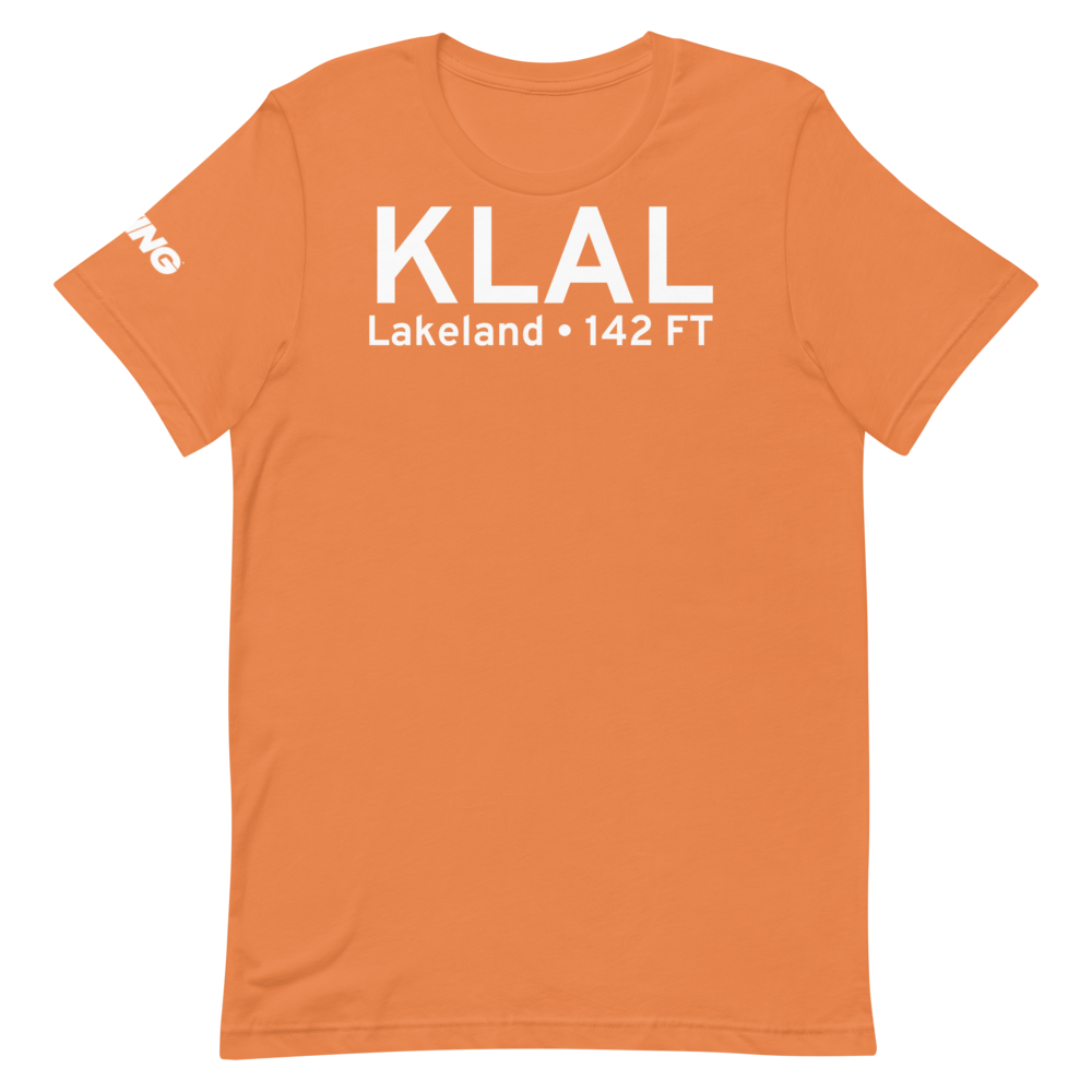 Lakeland Linder International Airport (KLAL) ICAO T-Shirt 