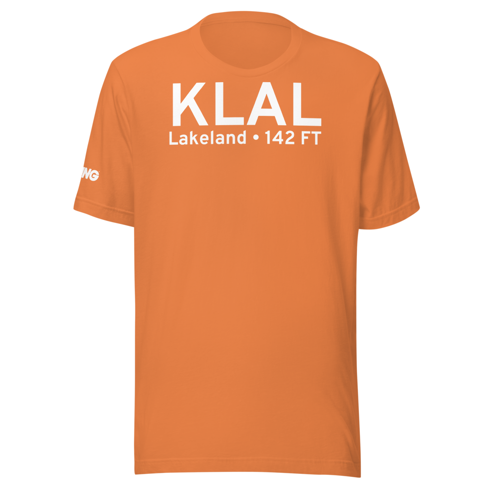 Lakeland Linder International Airport (KLAL) ICAO T-Shirt 