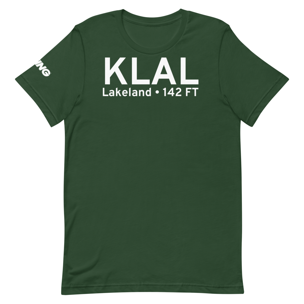 Lakeland Linder International Airport (KLAL) ICAO T-Shirt 