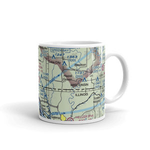 Rigdon Private Airport (WI81) VFR Sectional  Mug