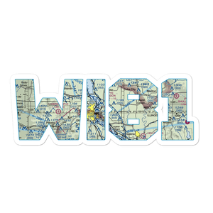Rigdon Private Airport (WI81) VFR Sectional Sticker
