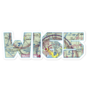 Dane Airport (WI65) VFR Sectional Sticker