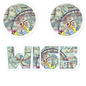 Dane Airport (WI65) VFR Sectional Sticker Pack