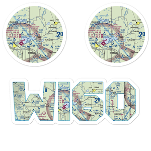 Deer Haven Ranch Airport (WI60) VFR Sectional Sticker Pack