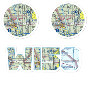 Winfield Airport (WI58) VFR Sectional Sticker Pack