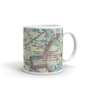 Blair Airport (WI49) VFR Sectional  Mug