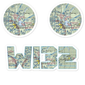 T-Bo Field Airport (WI32) VFR Sectional Sticker Pack