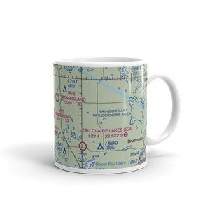 Minnesuing Airport (WI31) VFR Sectional  Mug